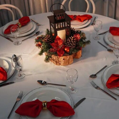 Christmas theme centrepiece, corporate event centrepieces melbourne, corporate event table centrepieces melbourne, event centrepieces melbourne, corporate table styling melbourne, corporate event styling melbourne, gala dinner centrepieces melbourne, christmas theme tables